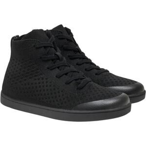 Suavs The Legacy Sneaker High Top Slip On Knit Toe Box Wicking Jet Black M8 W10